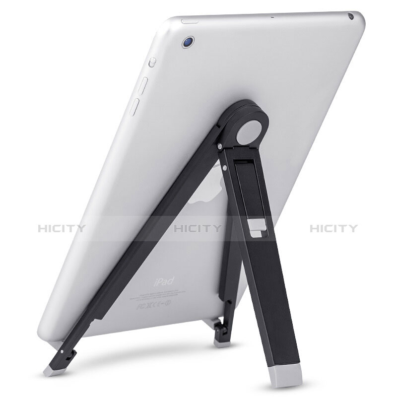 Huawei MediaPad M5 Lite 10.1用スタンドタイプのタブレット ホルダー ユニバーサル ファーウェイ ブラック