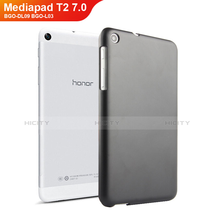 Huawei Mediapad T1 7.0 T1-701 T1-701U用ハードケース プラスチック 質感もマット ファーウェイ ブラック