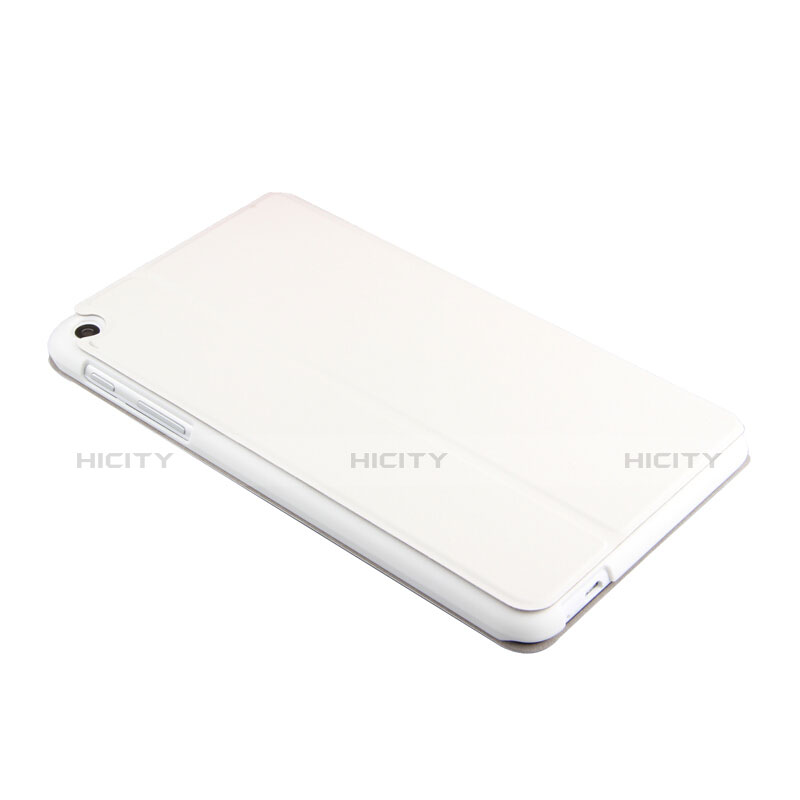 Huawei Mediapad T1 7.0 T1-701 T1-701U用手帳型 レザーケース スタンド ファーウェイ ホワイト