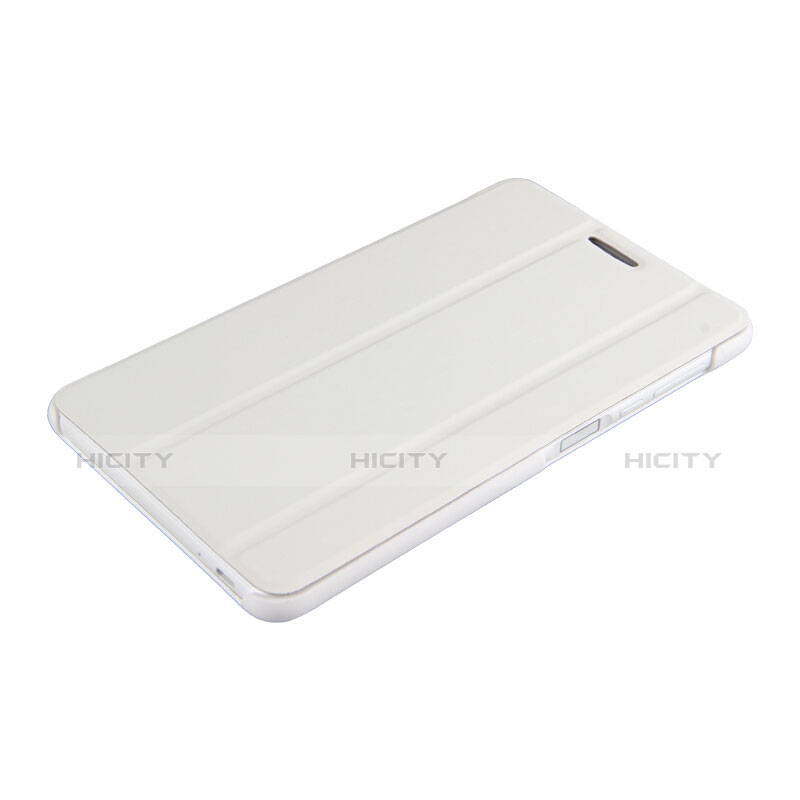 Huawei MediaPad T2 Pro 7.0 PLE-703L用手帳型 レザーケース スタンド R01 ファーウェイ ホワイト