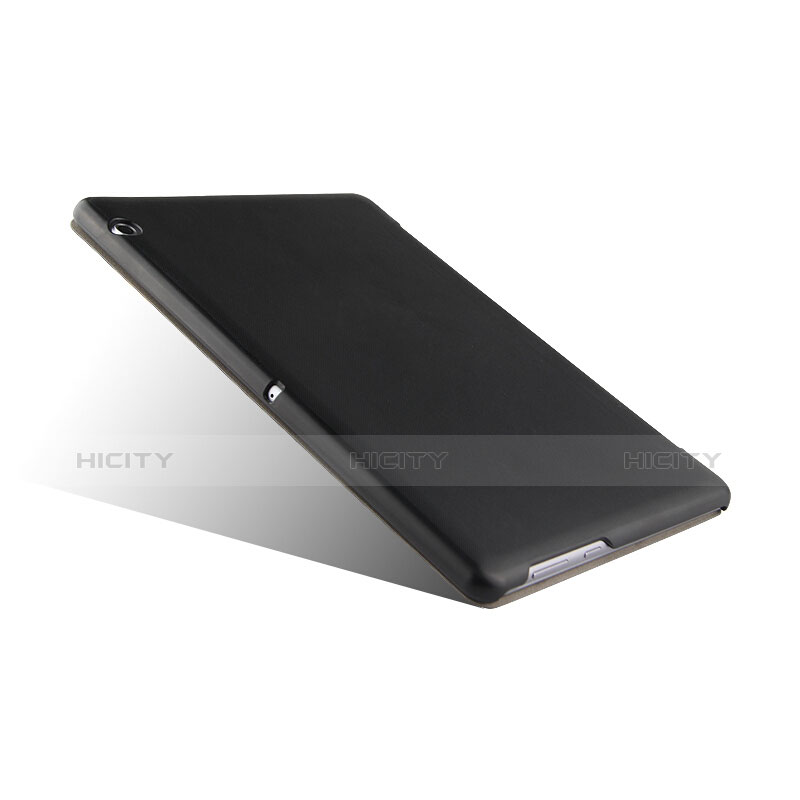 Huawei MediaPad T3 10 AGS-L09 AGS-W09用手帳型 レザーケース スタンド L01 ファーウェイ ブラック