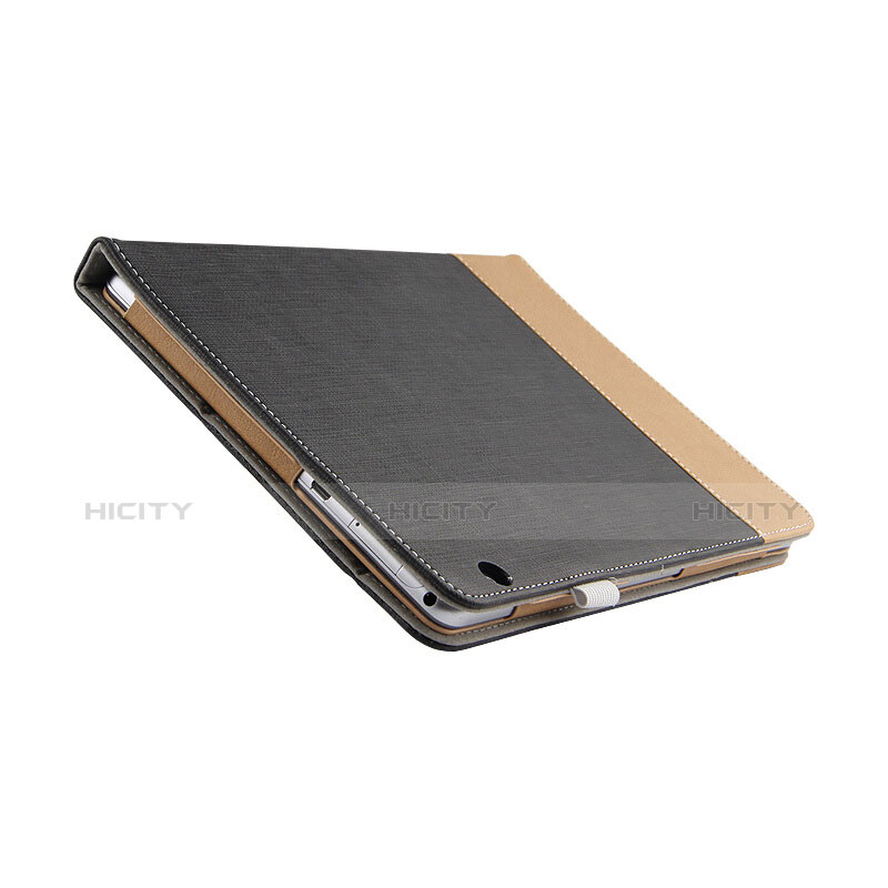 Huawei MediaPad T3 10 AGS-L09 AGS-W09用手帳型 レザーケース スタンド L06 ファーウェイ ブラック
