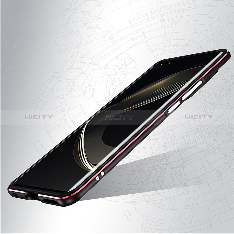 Huawei Nova 11 Pro用ケース 高級感 手触り良い アルミメタル 製の金属製 バンパー カバー ファーウェイ 
