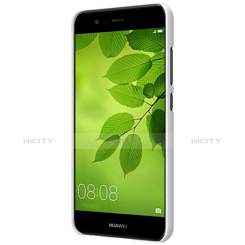 Huawei Nova 2 Plus用ハードケース プラスチック メッシュ デザイン ファーウェイ ホワイト