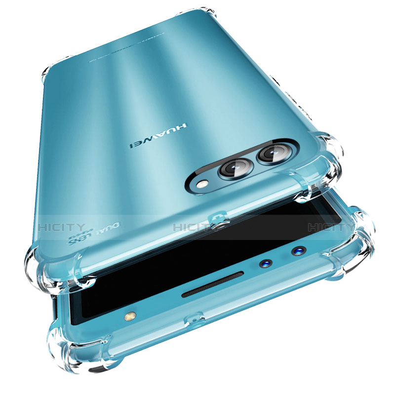Huawei Nova 2S用極薄ソフトケース シリコンケース 耐衝撃 全面保護 クリア透明 カバー ファーウェイ クリア