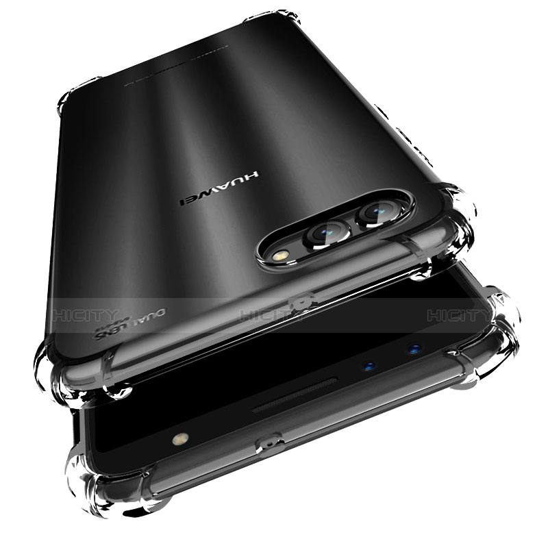 Huawei Nova 2S用極薄ソフトケース シリコンケース 耐衝撃 全面保護 クリア透明 カバー ファーウェイ クリア