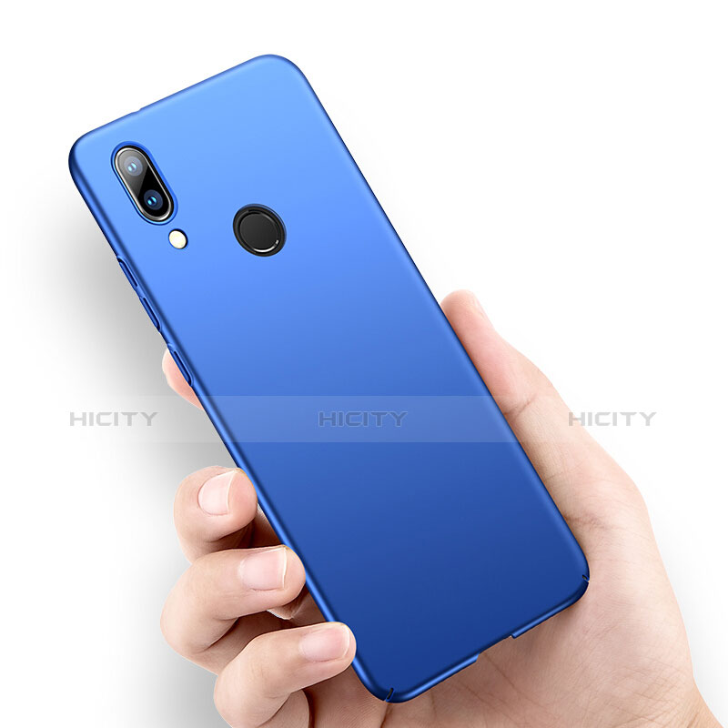 Huawei Nova 3e用ハードケース プラスチック 質感もマット ファーウェイ ネイビー