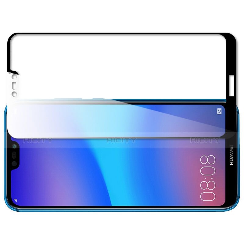 Huawei Nova 3i用強化ガラス フル液晶保護フィルム F02 ファーウェイ ゴールド