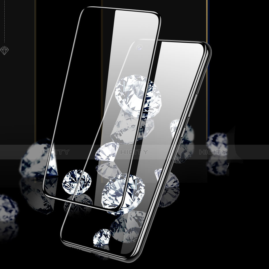 Huawei Nova 4用強化ガラス フル液晶保護フィルム F03 ファーウェイ ブラック