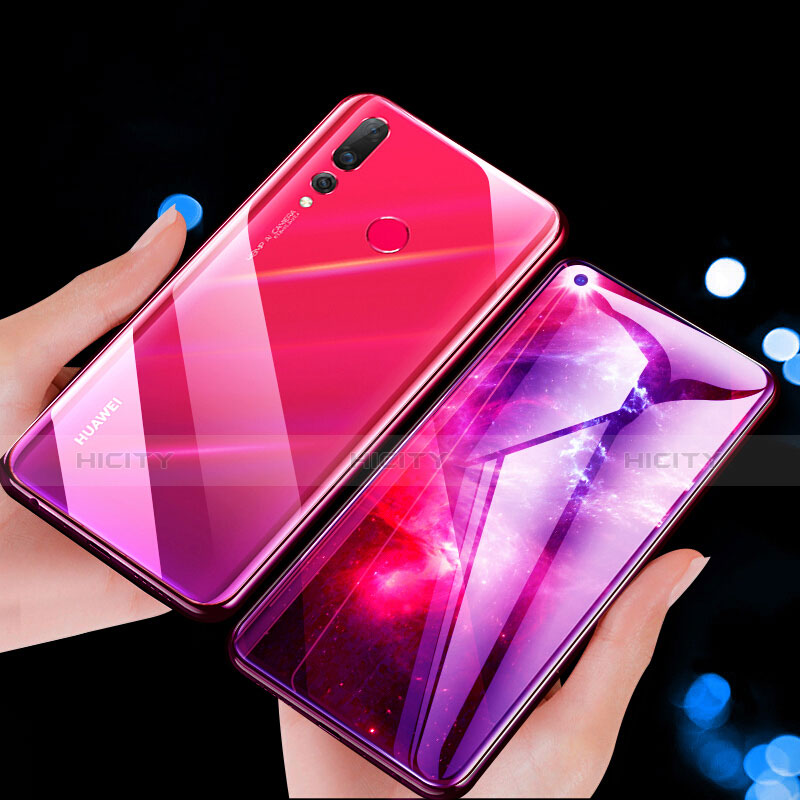 Huawei Nova 4用アンチグレア ブルーライト 強化ガラス 液晶保護フィルム ファーウェイ クリア