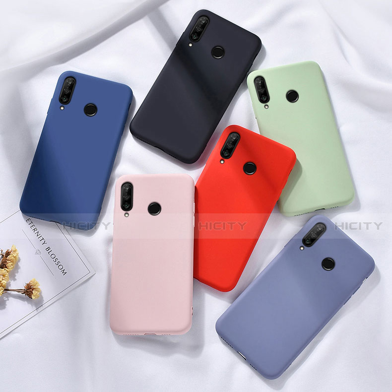 Huawei Nova 4e用360度 フルカバー極薄ソフトケース シリコンケース 耐衝撃 全面保護 バンパー C02 ファーウェイ 