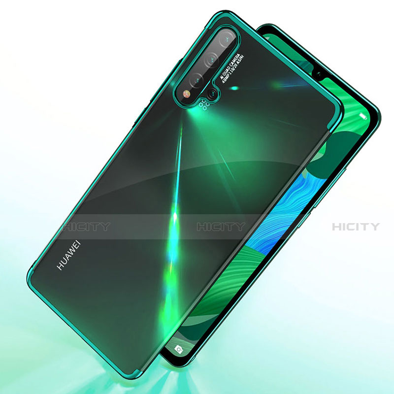 Huawei Nova 5用極薄ソフトケース シリコンケース 耐衝撃 全面保護 クリア透明 S05 ファーウェイ 