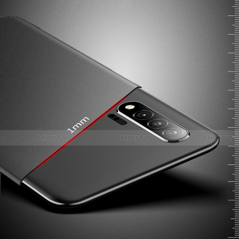 Huawei Nova 6 5G用ハードケース プラスチック 質感もマット ファーウェイ ブラック