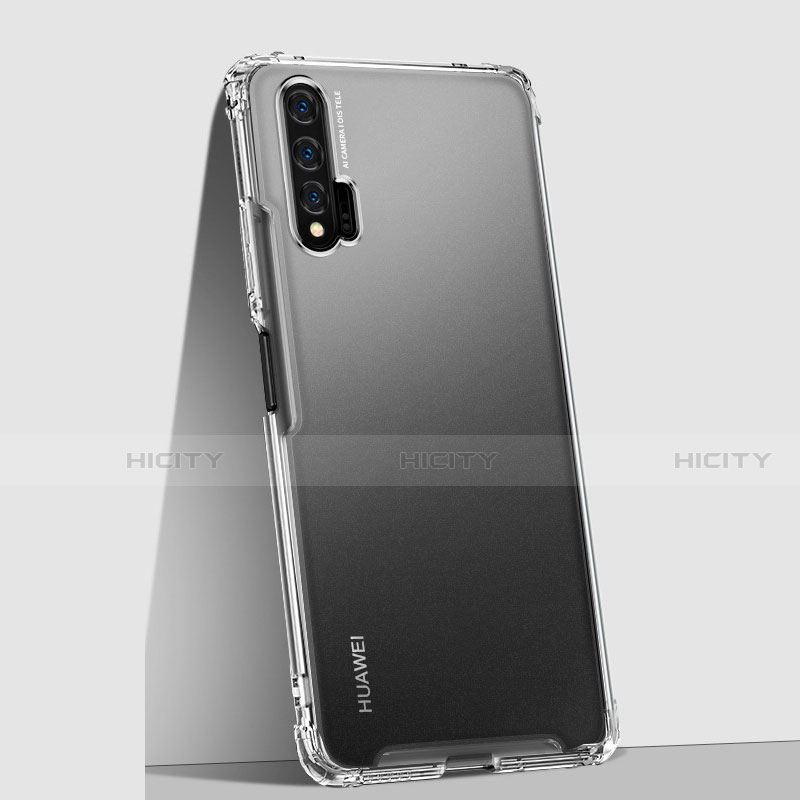 Huawei Nova 6 5G用極薄ケース クリア透明 プラスチック 質感もマットU02 ファーウェイ 