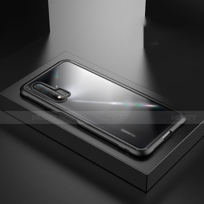 Huawei Nova 6 5G用ケース 高級感 手触り良い アルミメタル 製の金属製 360度 フルカバーバンパー 鏡面 カバー T07 ファーウェイ 