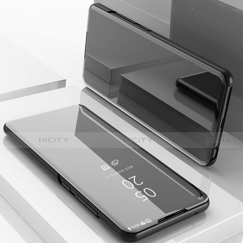 Huawei Nova 6 5G用手帳型 レザーケース スタンド 鏡面 カバー ファーウェイ 