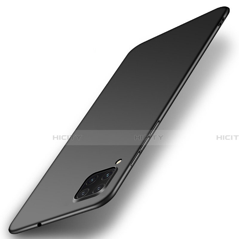 Huawei Nova 6 SE用ハードケース プラスチック 質感もマット カバー P01 ファーウェイ ブラック