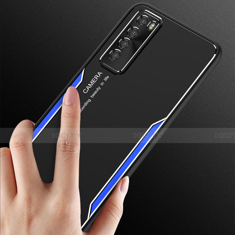 Huawei Nova 7 5G用ケース 高級感 手触り良い アルミメタル 製の金属製 カバー M01 ファーウェイ 