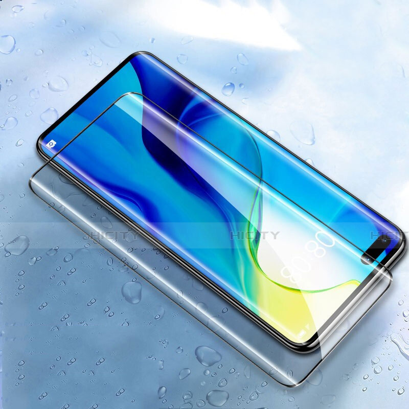 Huawei Nova 7 Pro 5G用強化ガラス フル液晶保護フィルム T01 ファーウェイ ブラック