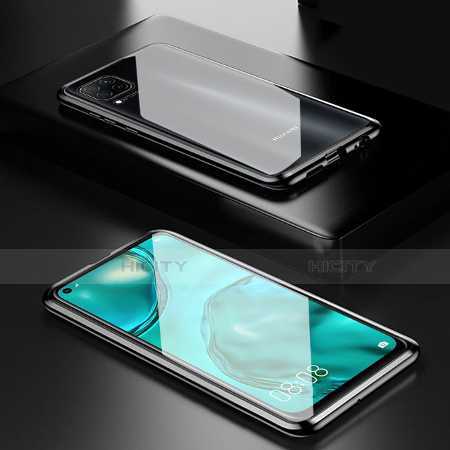 Huawei Nova 7i用ケース 高級感 手触り良い アルミメタル 製の金属製 360度 フルカバーバンパー 鏡面 カバー T02 ファーウェイ 