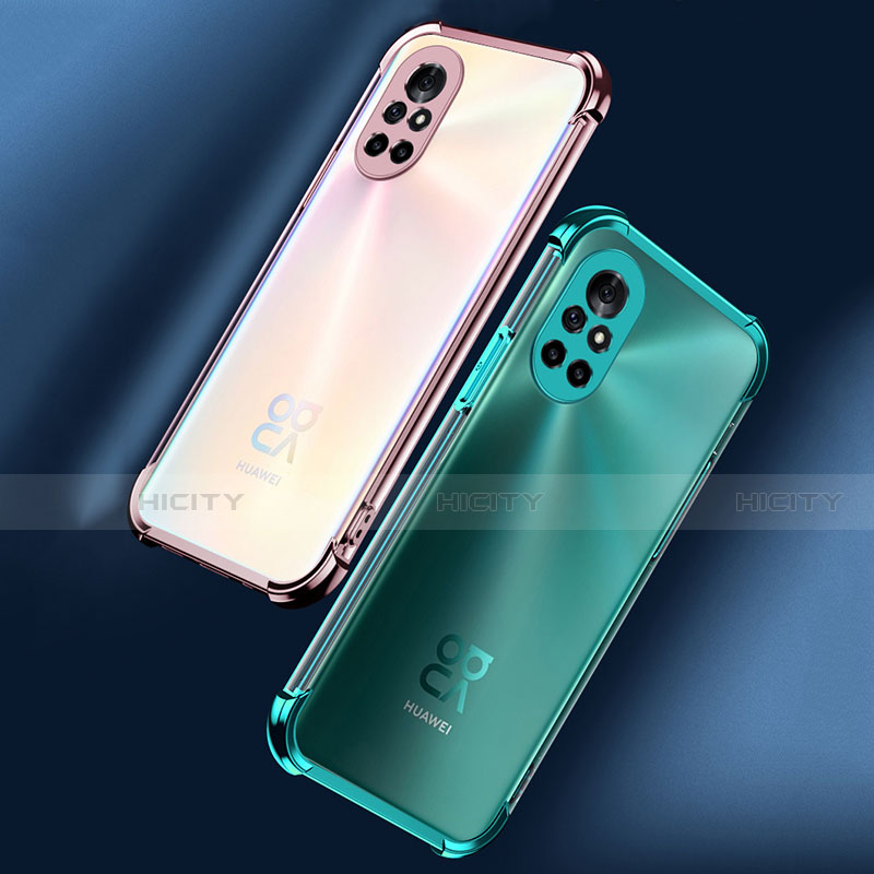 Huawei Nova 8 5G用極薄ソフトケース シリコンケース 耐衝撃 全面保護 透明 H01 ファーウェイ 