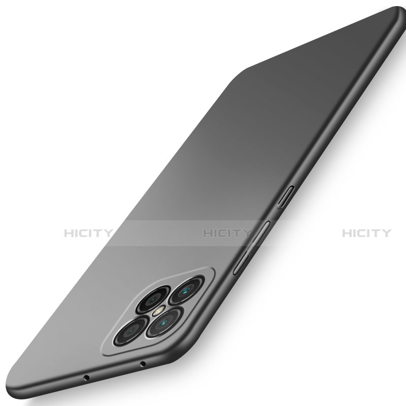 Huawei Nova 8 SE 5G用ハードケース プラスチック 質感もマット カバー P01 ファーウェイ ブラック