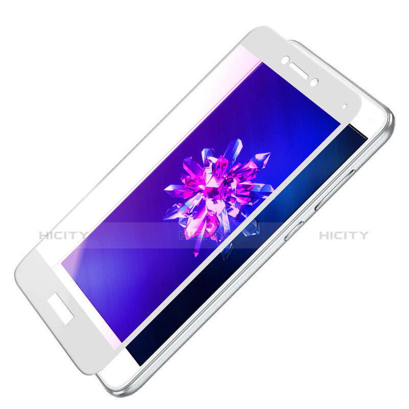 Huawei Nova Lite用強化ガラス フル液晶保護フィルム F03 ファーウェイ ホワイト