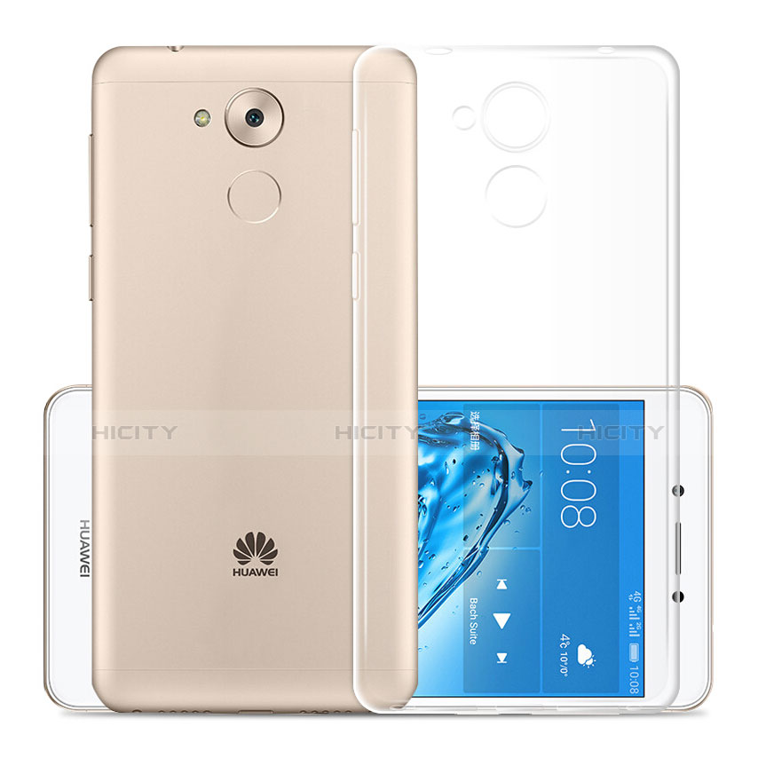 Huawei Nova Smart用極薄ソフトケース シリコンケース 耐衝撃 全面保護 クリア透明 カバー ファーウェイ クリア