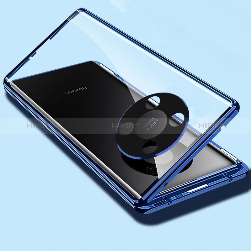 Huawei Nova Y90用ケース 高級感 手触り良い アルミメタル 製の金属製 360度 フルカバーバンパー 鏡面 カバー ファーウェイ 