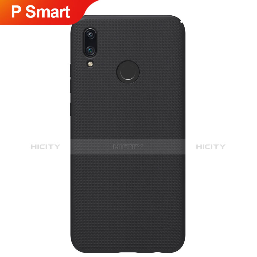 Huawei P Smart (2019)用ハードケース プラスチック 質感もマット M01 ファーウェイ ブラック