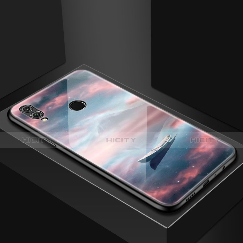 Huawei P Smart (2019)用ハイブリットバンパーケース プラスチック 鏡面 カバー ファーウェイ マルチカラー