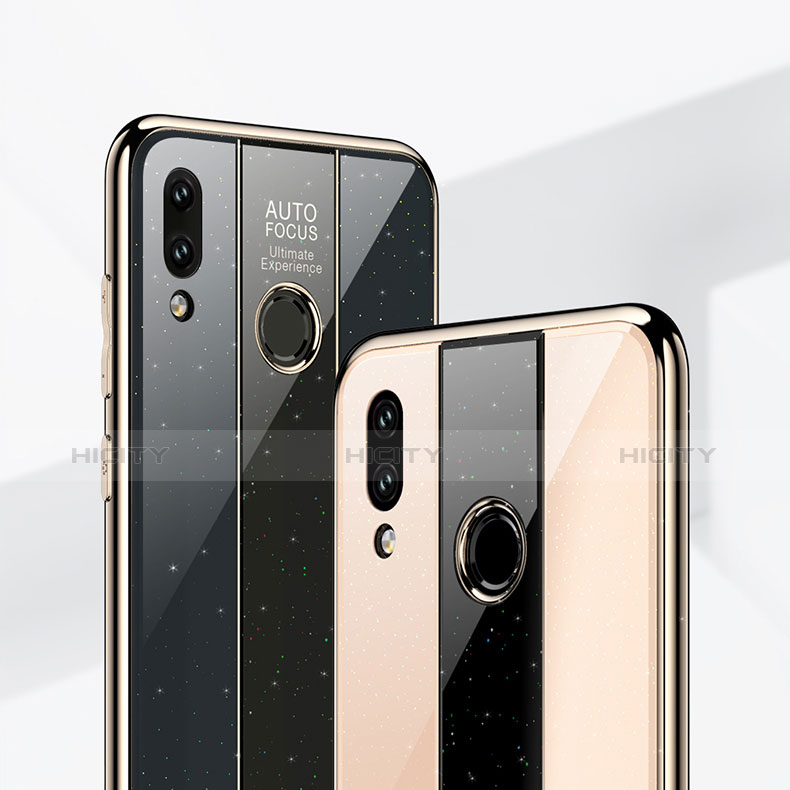 Huawei P Smart (2019)用ハイブリットバンパーケース プラスチック 鏡面 カバー M01 ファーウェイ 