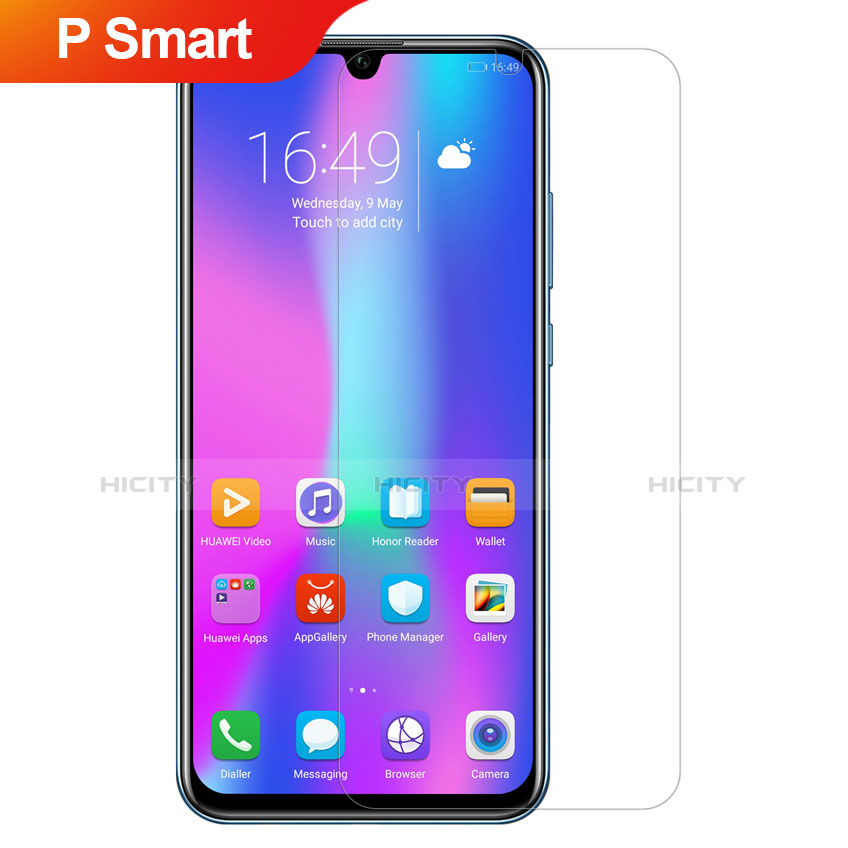 Huawei P Smart (2019)用強化ガラス 液晶保護フィルム ファーウェイ クリア