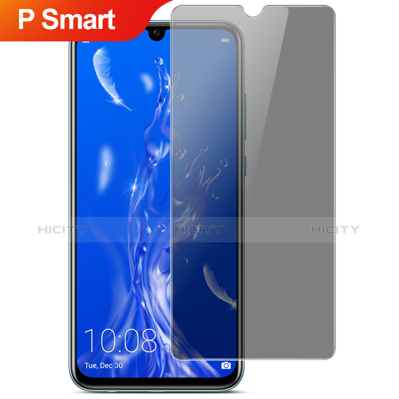 Huawei P Smart (2019)用反スパイ 強化ガラス 液晶保護フィルム ファーウェイ クリア
