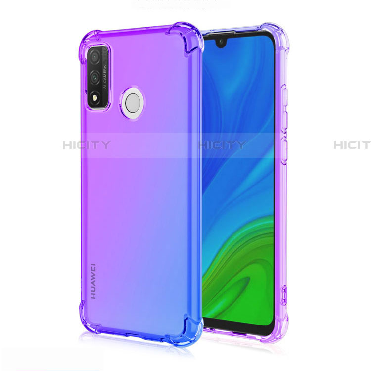 Huawei P Smart (2020)用極薄ソフトケース グラデーション 勾配色 クリア透明 H01 ファーウェイ 