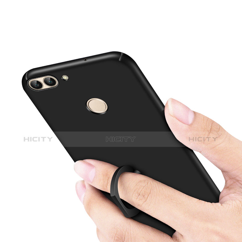 Huawei P Smart用ハードケース プラスチック 質感もマット アンド指輪 A01 ファーウェイ 