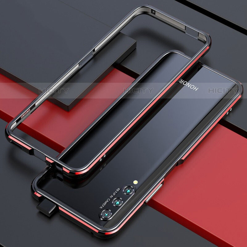 Huawei P Smart Pro (2019)用ケース 高級感 手触り良い アルミメタル 製の金属製 バンパー カバー ファーウェイ 