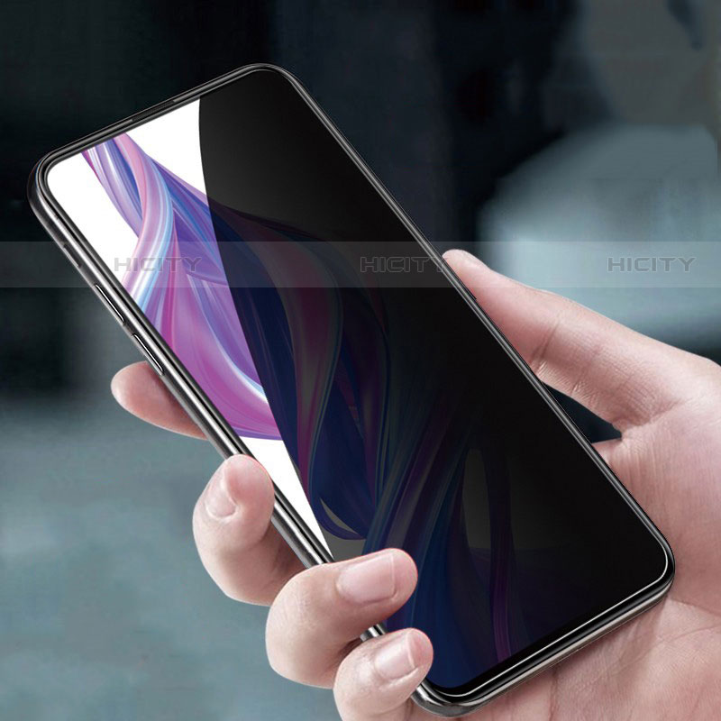 Huawei P Smart Pro (2019)用反スパイ 強化ガラス 液晶保護フィルム M02 ファーウェイ クリア