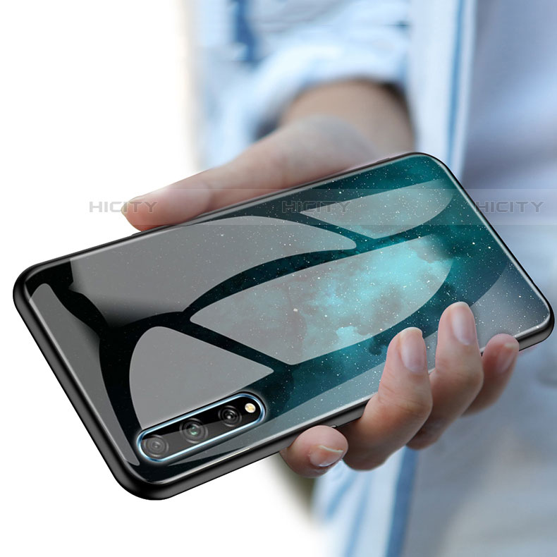 Huawei P smart S用ハイブリットバンパーケース プラスチック 鏡面 カバー ファーウェイ 