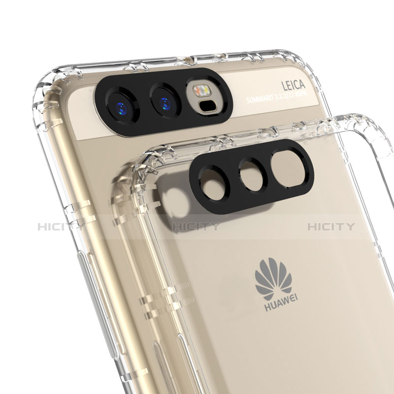 Huawei P10用極薄ソフトケース シリコンケース 耐衝撃 全面保護 クリア透明 T16 ファーウェイ クリア