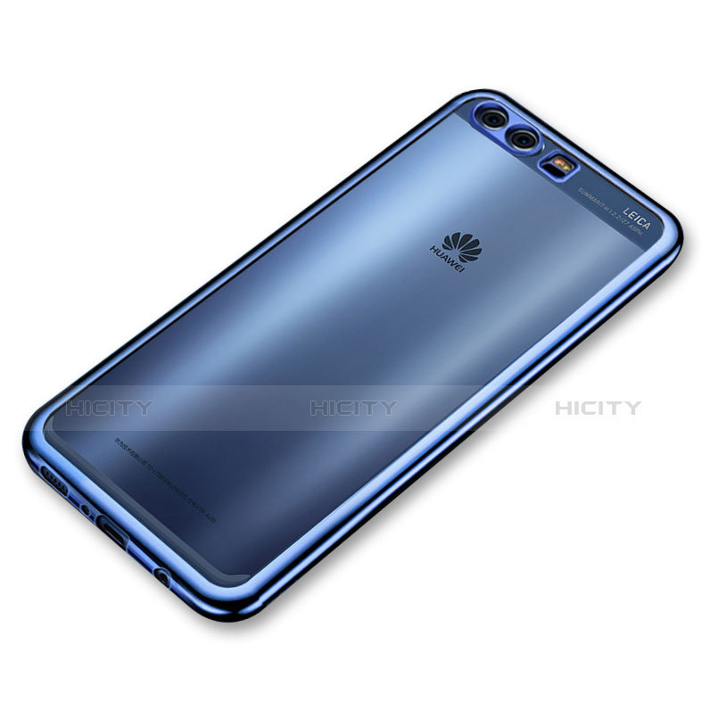 Huawei P10用極薄ソフトケース シリコンケース 耐衝撃 全面保護 クリア透明 H02 ファーウェイ 