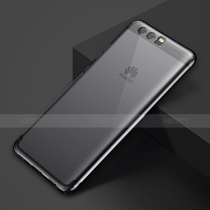 Huawei P10 Plus用極薄ソフトケース シリコンケース 耐衝撃 全面保護 クリア透明 T11 ファーウェイ クリア