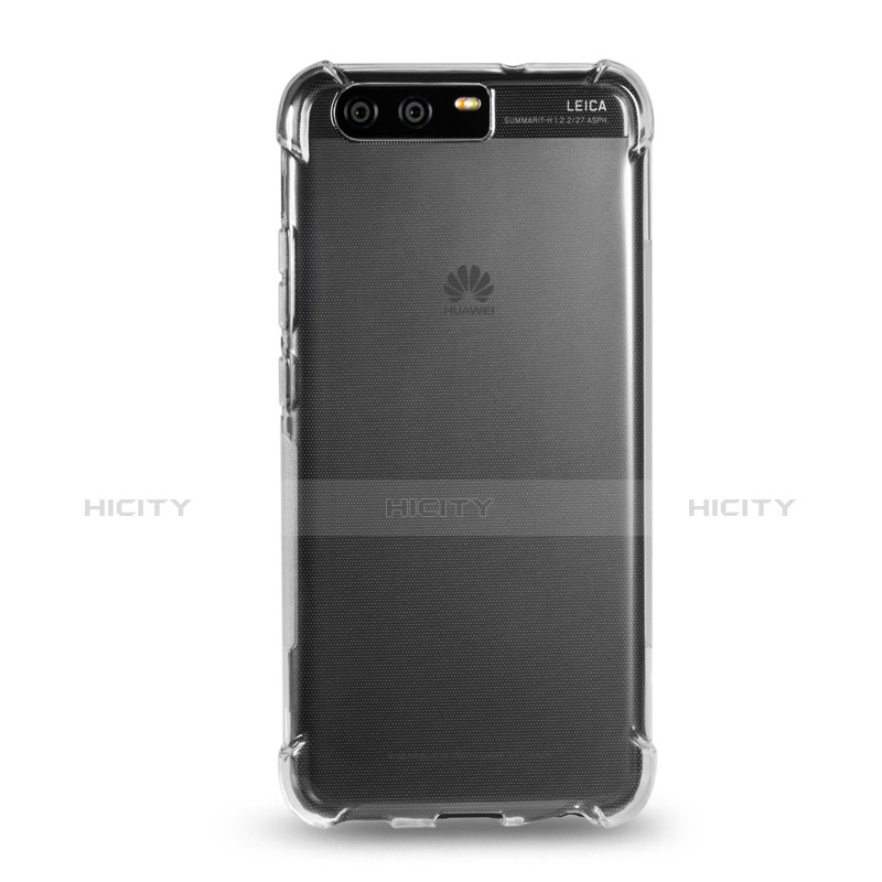 Huawei P10 Plus用極薄ソフトケース シリコンケース 耐衝撃 全面保護 クリア透明 T15 ファーウェイ クリア