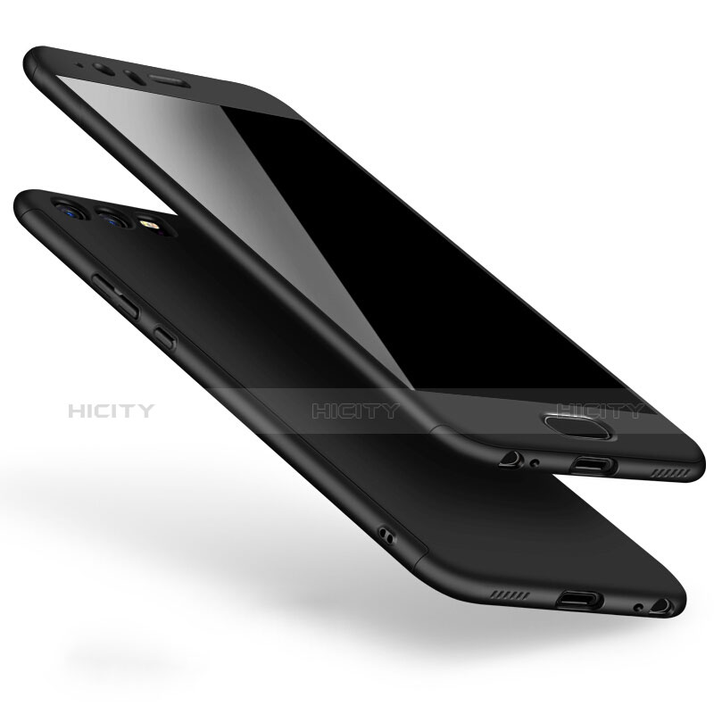 Huawei P10 Plus用ハードケース プラスチック 質感もマット M02 ファーウェイ ブラック