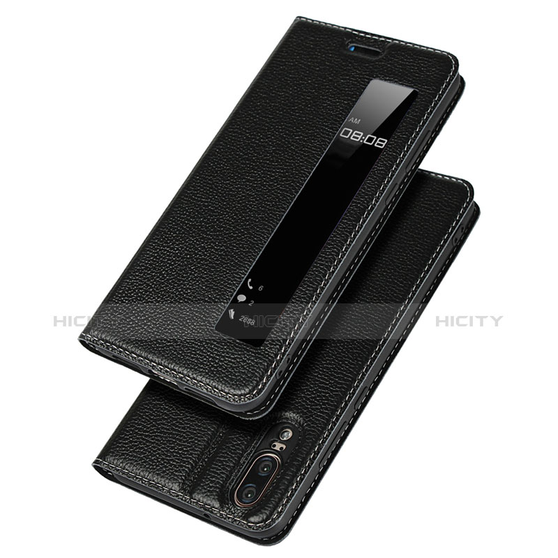 Huawei P20用手帳型 レザーケース スタンド カバー L06 ファーウェイ 