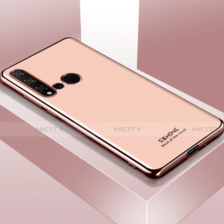 Huawei P20 Lite (2019)用極薄ソフトケース シリコンケース 耐衝撃 全面保護 C02 ファーウェイ ピンク