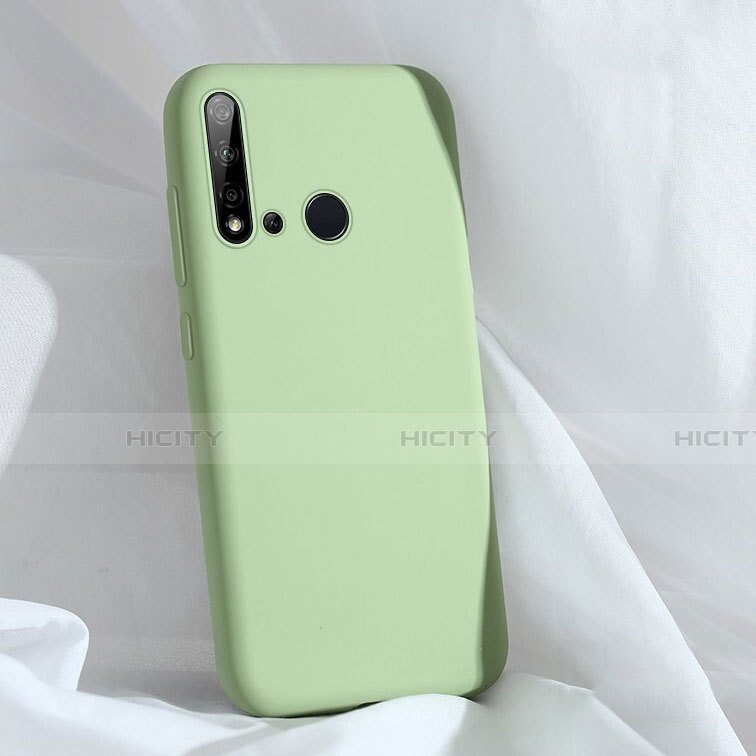 Huawei P20 Lite (2019)用360度 フルカバー極薄ソフトケース シリコンケース 耐衝撃 全面保護 バンパー C04 ファーウェイ グリーン