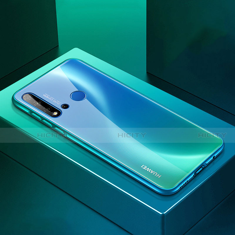 Huawei P20 Lite (2019)用ケース 高級感 手触り良い アルミメタル 製の金属製 カバー T01 ファーウェイ 