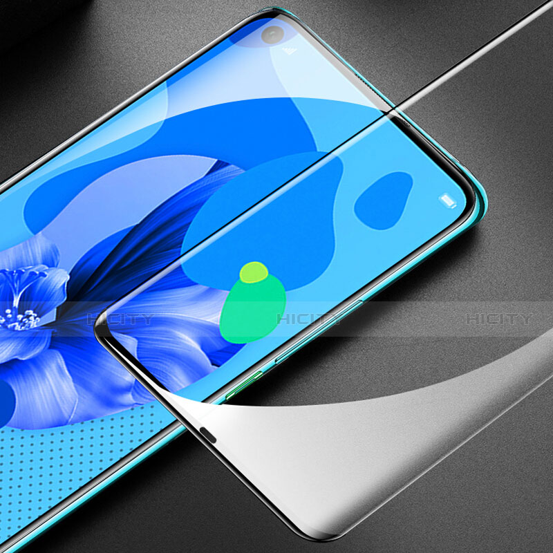 Huawei P20 Lite (2019)用強化ガラス フル液晶保護フィルム F02 ファーウェイ ブラック