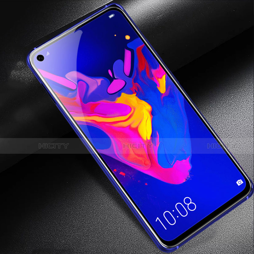 Huawei P20 Lite (2019)用強化ガラス フル液晶保護フィルム F03 ファーウェイ ブラック